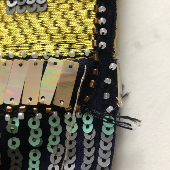 Aztec Print Beaded Skirt - Picture 4 of 4